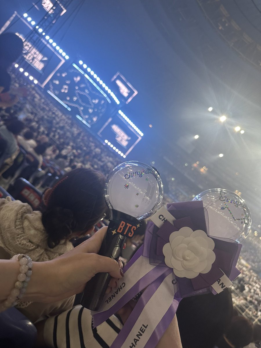 アルファベット席だったのでとっても見やすかった💜💜