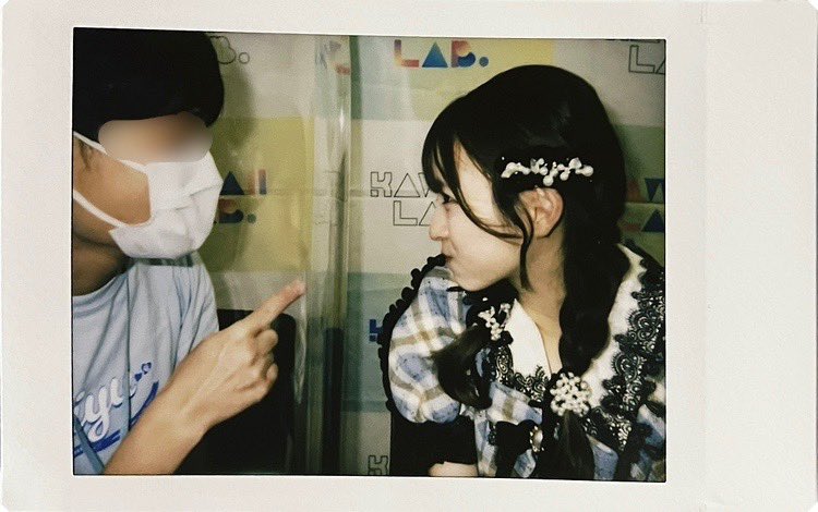 【福岡大特典会3部】

愛してるゲーム弱すぎて
🩵「激弱じゃん！」

会話はALT
#梅田みゆ #うめ組日記