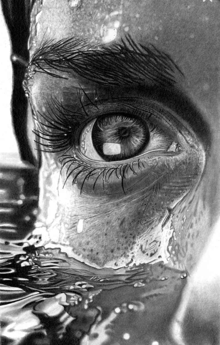 This weeks #pencildrawing continues the series “Submerged” - I have included some of the other drawings from this series😊  stowe.gallery