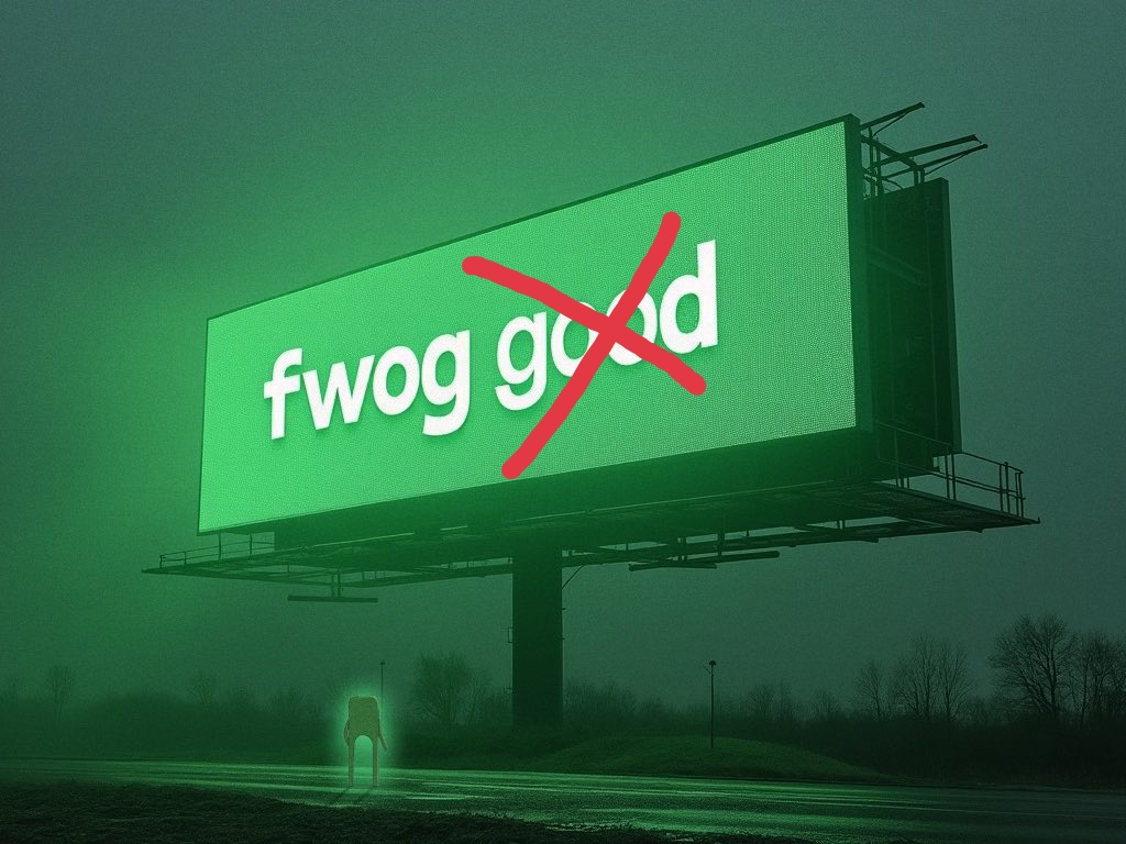 Still $44M in a #Crypto bullrun?.. Fcukkk off 😂😂.

$BTC $118650, $MOG $740M, $PEPE $5.1B

Thats what we goood!

Not like #fwog. Fwog not goood 😂😂

#Bitcoin #BTC #Ethereum #ETH #Solana #SOL #Memes #100x #1000x #pepe #mog #wif #popcat #fwog #moodeng #SPX6900 #CryptoCommunity