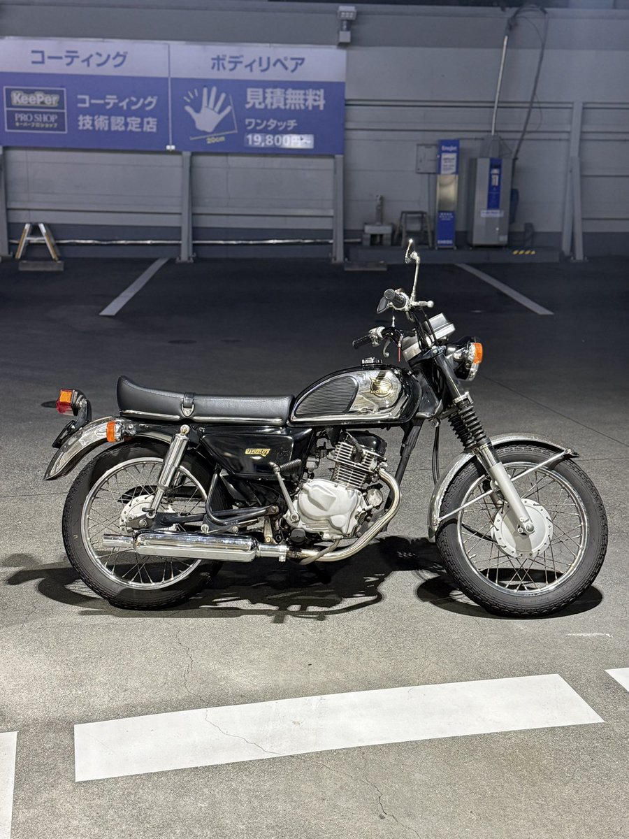 fubenlycd125t's tweet image. 夜走り
