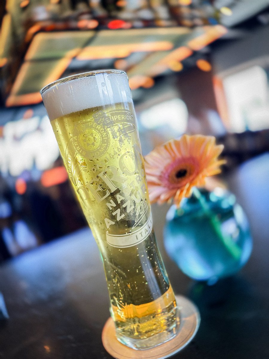 Not quite Italy, but a Peroni on a hot day still goes down nice.