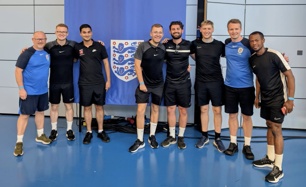 middxreferees's tweet image. A great photo from this weekends FA Core Conference where all 6 of our Core Match Officials and 2 Core Coaches are all in attendance together!
Enjoy the learning, development and the networking!
@FARefereeing @TheRefStop
#FACore #FAReferee #FA #CoreCamp #MiddlesexFA