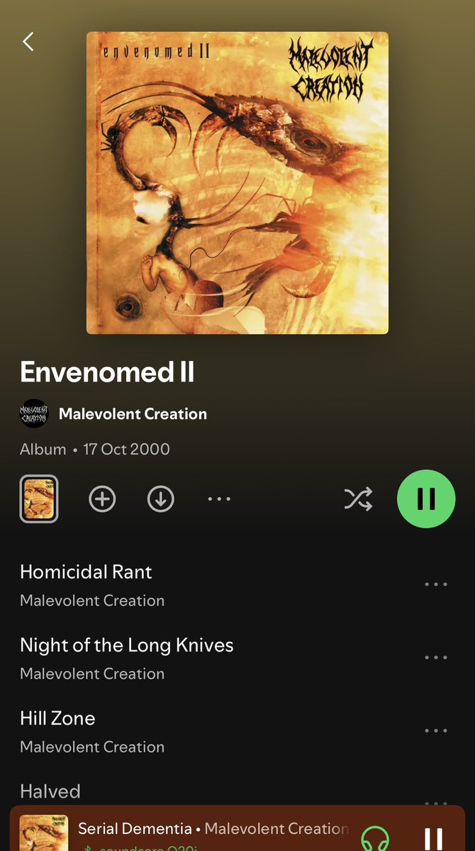 One of the most underrated death metal albums ever, by one of the most underrated death metal bands ever