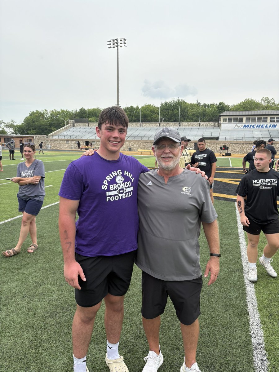 BrooksBayer (@brooksbayer2027) on Twitter photo Had a great time at <a href="/esuhornetsfb/">ESU Hornet Football</a> prospect camp yesterday. Thank you for the invites <a href="/CoachMLoPo/">Michael LoPorto</a>, <a href="/CoachMcDown/">Jace McDown</a>, and <a href="/CoachGHiggins/">Coach Higgins</a> Had a great time at <a href="/esuhornetsfb/">ESU Hornet Football</a> prospect camp yesterday. Thank you for the invites <a href="/CoachMLoPo/">Michael LoPorto</a>, <a href="/CoachMcDown/">Jace McDown</a>, and <a href="/CoachGHiggins/">Coach Higgins</a>