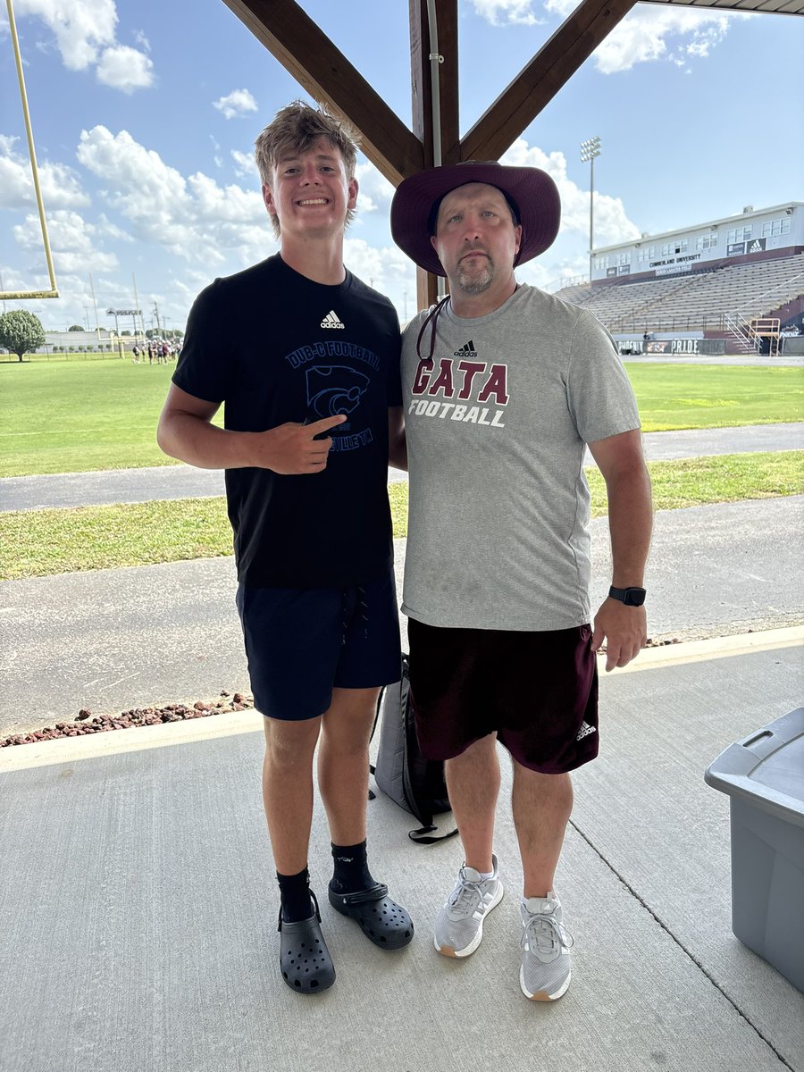 JR ARNOLD β26 (@jackryman8) on Twitter photo Great Camp yesterday at <a href="/CumberlandFB/">Cumberland University Football</a> thank you <a href="/CoachSHenry16/">Shawn Henry</a> for the good words of encouragement! I averaged a .67 speed and won the best speed with a .65 snap(personal PR) and best accuracy for the camp! Great Camp yesterday at <a href="/CumberlandFB/">Cumberland University Football</a> thank you <a href="/CoachSHenry16/">Shawn Henry</a> for the good words of encouragement! I averaged a .67 speed and won the best speed with a .65 snap(personal PR) and best accuracy for the camp!