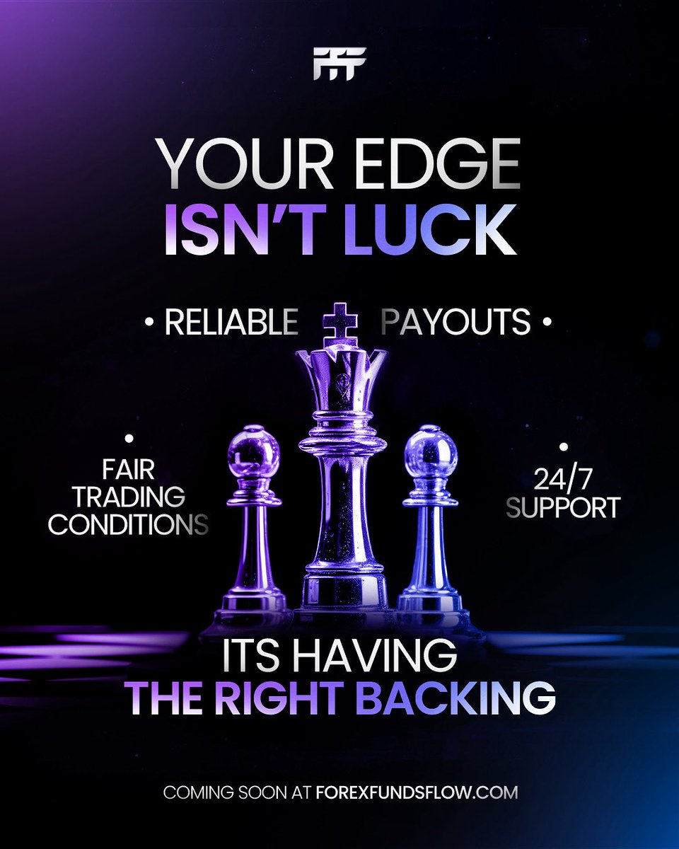 Get ready for tomorrow, the big opening is finally here.

A new era in prop trading begins.

Trade. Grow. Withdraw. Repeat.
forexfundsflow.com