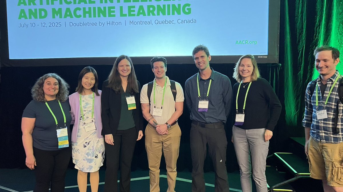 val_boeva's tweet image. Goodbye Montreal! The special #AACR conference on AI and ML in Cancer Research was a fantastic event! Hope it’s not the last time we organize it! #AACRai25 @bhaibeka