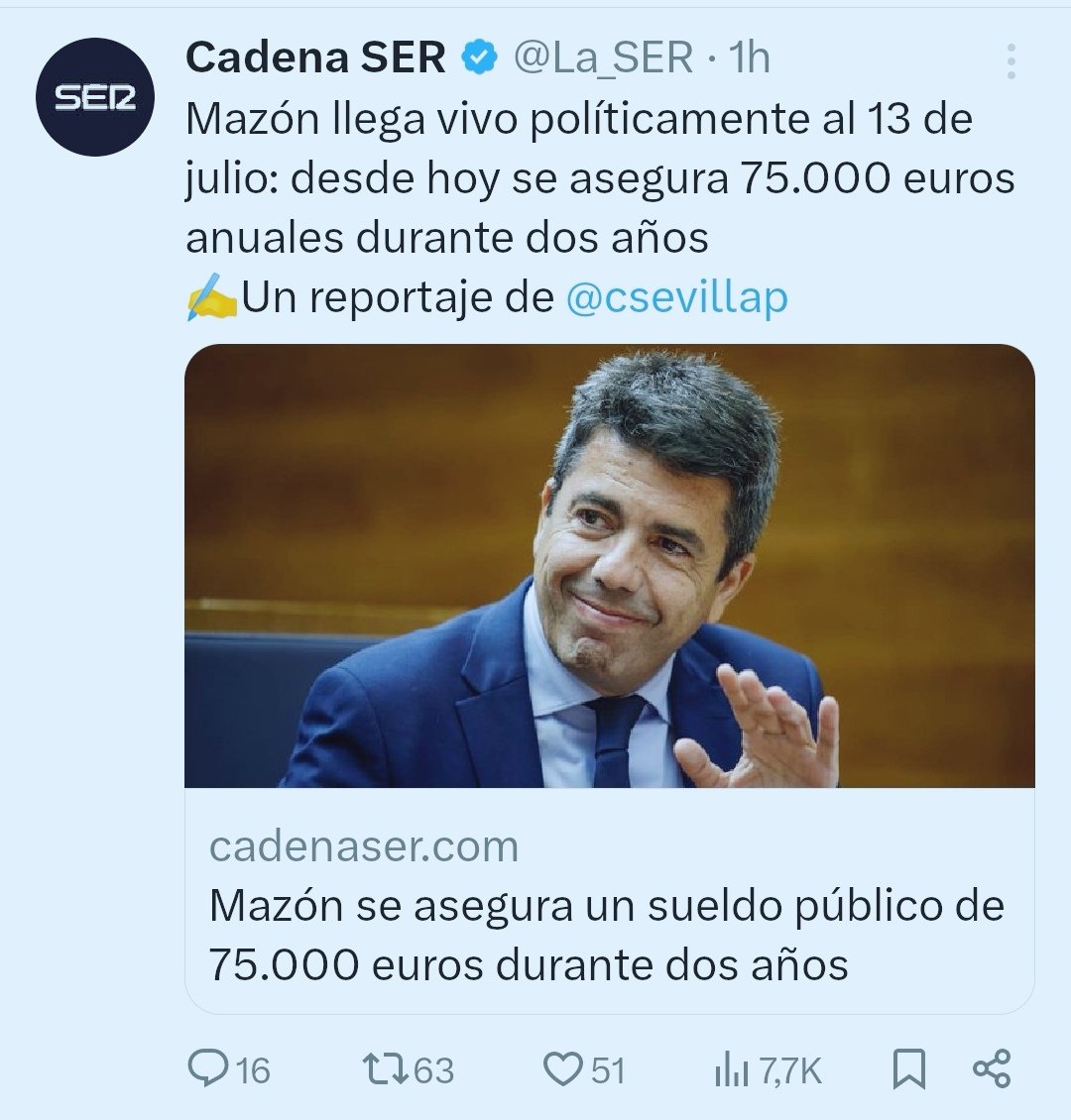 Tiene 51 años y ya se asegura un sueldo vitalicio. Pero su partido quiere quitar el SMI y que tú trabajes hasta los 70.