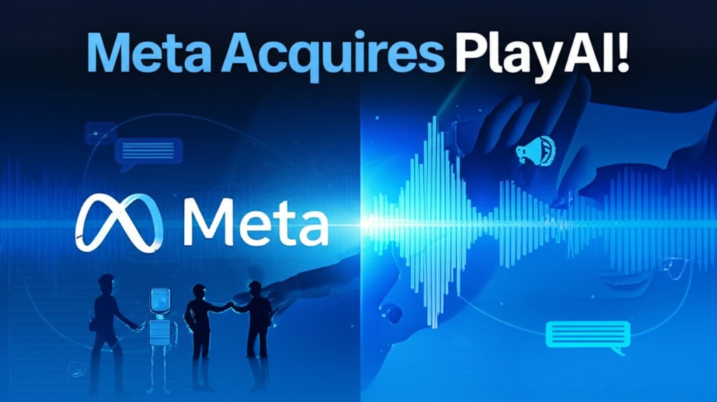 ITNewsBreaking's tweet image. Breaking:
🚨 Meta grabs voice AI startup PlayAI — boosting its AI game with fresh talent! 🔊🤖
#Meta #AI #VoiceTech #PlayAI #TechNews