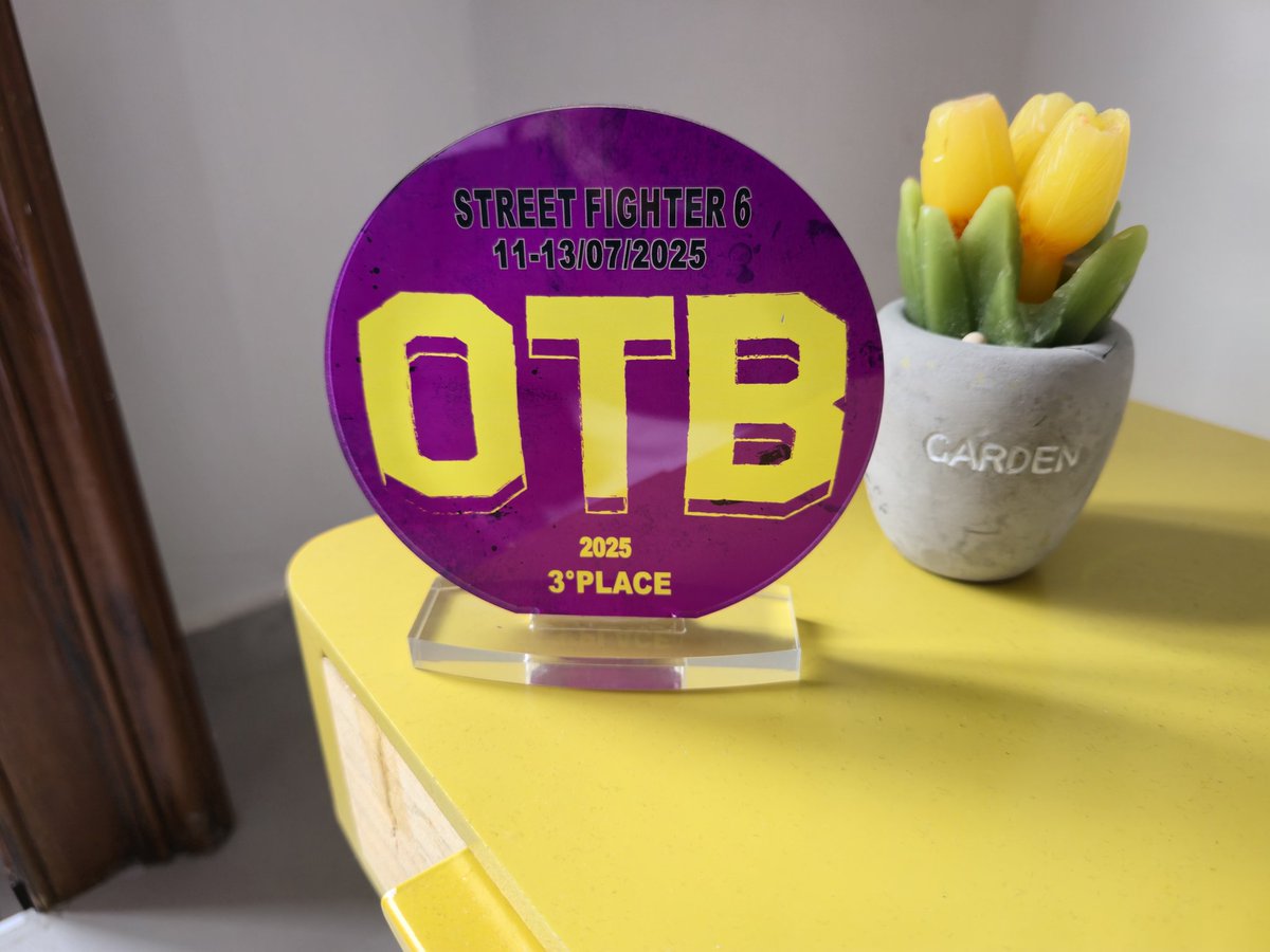 ShadyImpostor (@shadyimpostor) on Twitter photo 3th placed reached on OTB.
Was a big pleasure to attend <a href="/otbtournament/">Only The Best</a> sf6 tournament.
Congrats also to <a href="/FgcGarnet/">SYG | Garnet</a> and <a href="/bryzee_74/">SYG | Bryzee</a> for placing above me.
Gonna aim for the next event and reach first place. 3th placed reached on OTB.
Was a big pleasure to attend <a href="/otbtournament/">Only The Best</a> sf6 tournament.
Congrats also to <a href="/FgcGarnet/">SYG | Garnet</a> and <a href="/bryzee_74/">SYG | Bryzee</a> for placing above me.
Gonna aim for the next event and reach first place.