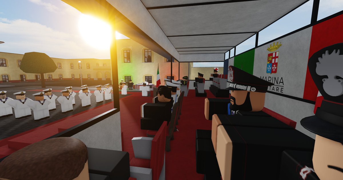 MM_NaplesRBLX's tweet photo. La solenne cerimonia del giuramento lega militari al servizio della Patria. La Marina Militare accoglie nuovi custodi del mare e dei valori italiani. Il Giuramento di Fedeltà alla Repubblica non è soltanto un evento formale, ma un momento di connessione tra giovani e il  Paese. https://t.co/1UObwXb1UB