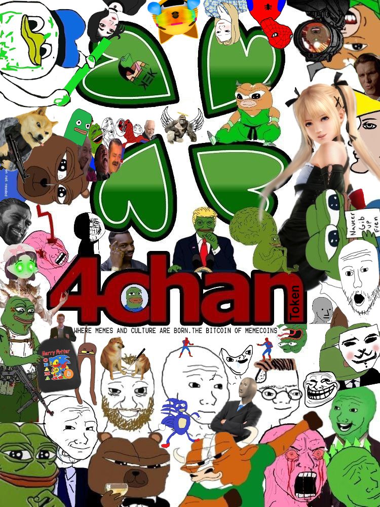 <a href="/davidgokhshtein/">David Gokhshtein</a> On top you'll find #4chantoken 
Aka the #meme maker. 

All memes lead to #4chan 

#1000x highly possible 🍀