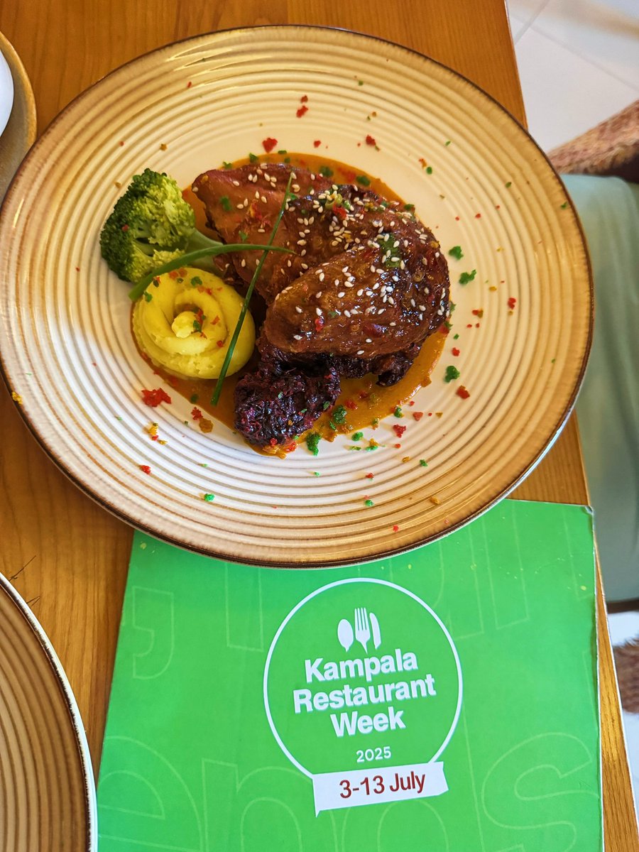 ky_julie's tweet image. It’s been a week of good food and a good mood 
#KampalaRestaurantWeek