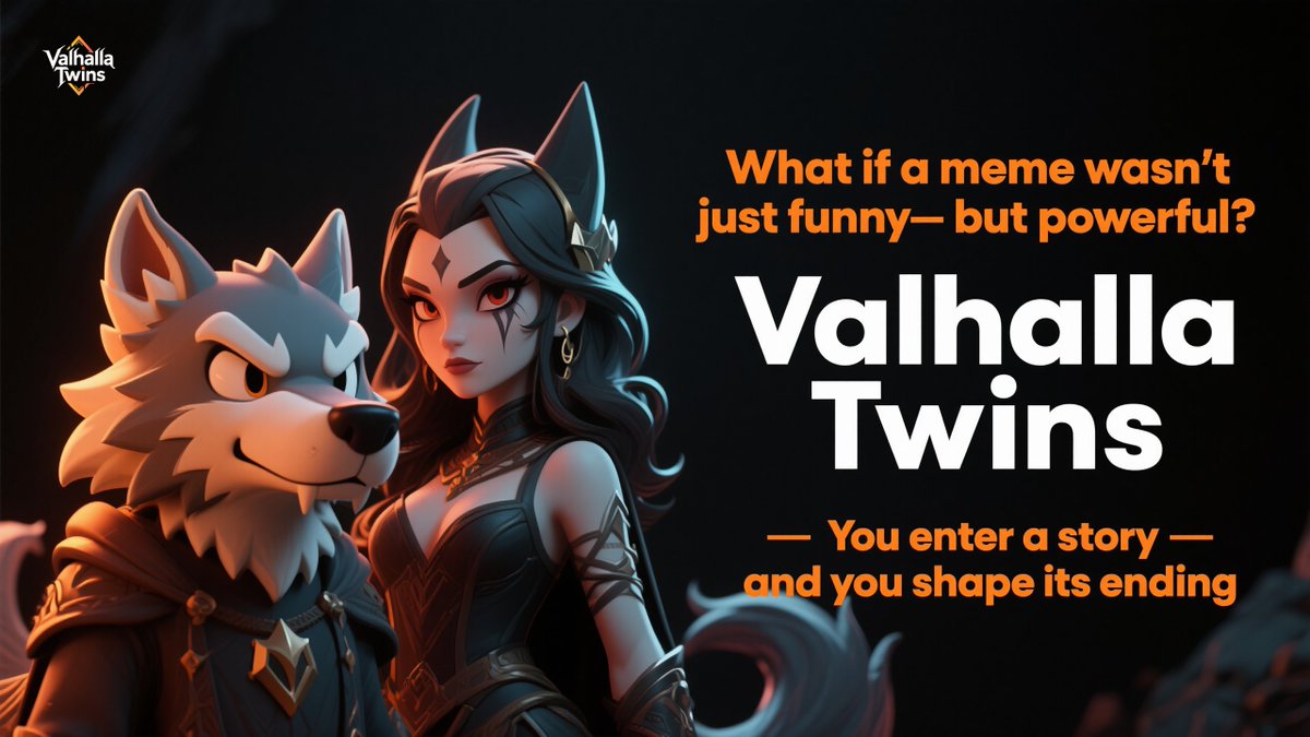 ValhallaTwins's tweet photo. 🌌 What if a meme wasn’t just funny — but powerful?
Valhalla Twins blends Norse mythology, DeFi mechanics, and Web3 tech
into a living ecosystem that rewards belief, not just holding.

✨ You don’t just buy a token.
You enter a story — and you shape its ending.

#ValhallaTwins #CryptoMyth #Web3Culture #FLOKILegacy #MemeToMyth