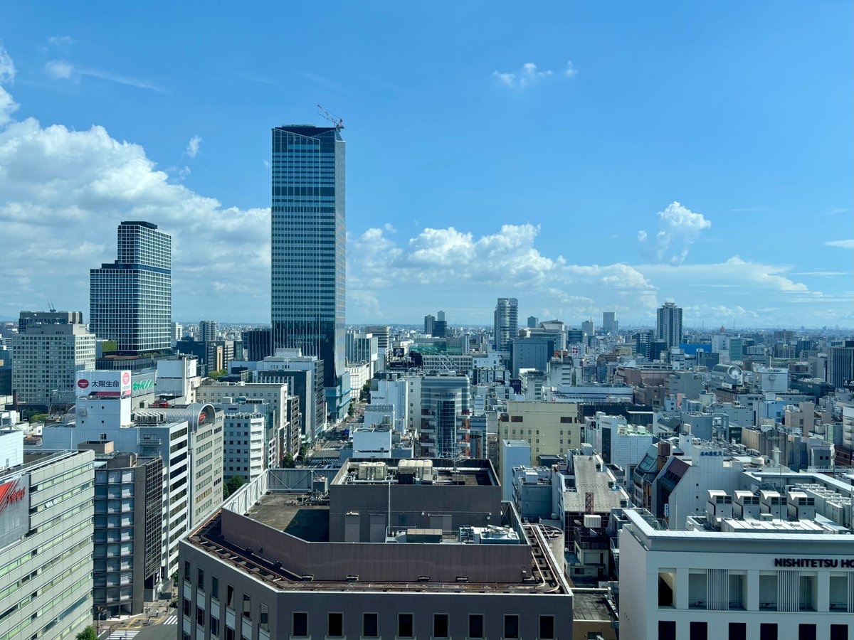 収録日のZIP-FMの社窓からの風景をどうぞ🤳

#でぃちゅん
#ゆるふわ系洋楽番組
#ZIPの社窓から