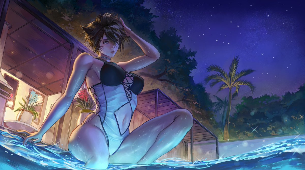 Midnight Pool - SFW Version 

FF XIV Summer Special Illustration for K'athrina 

Thank you so much for your patronage ✨✨ 

#FinalFantasyXIV #Summer #Commission