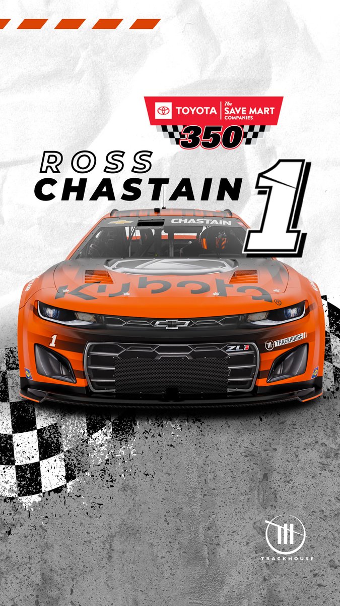 Ross is in orange today 🔥 What's your prediction?  ⬇️

#KuboaUSA #KubotaCountry #NASCAR #RossChastain #SonomaRaceway #TrackhouseRacing