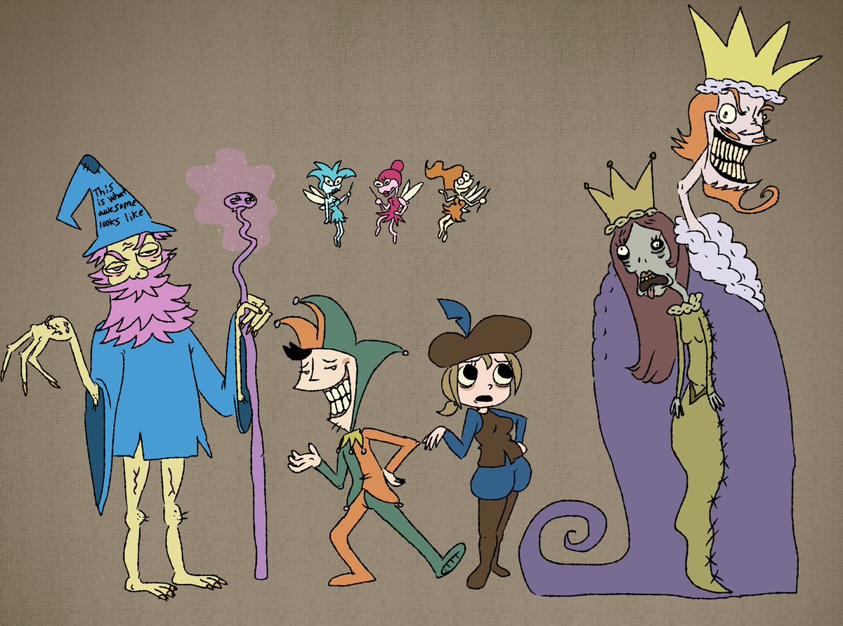 These guys… I bet you wonder what stupid crappy adventures they’ll get into… but whatever see if I care!!! 🗜️🗜️🗜️
