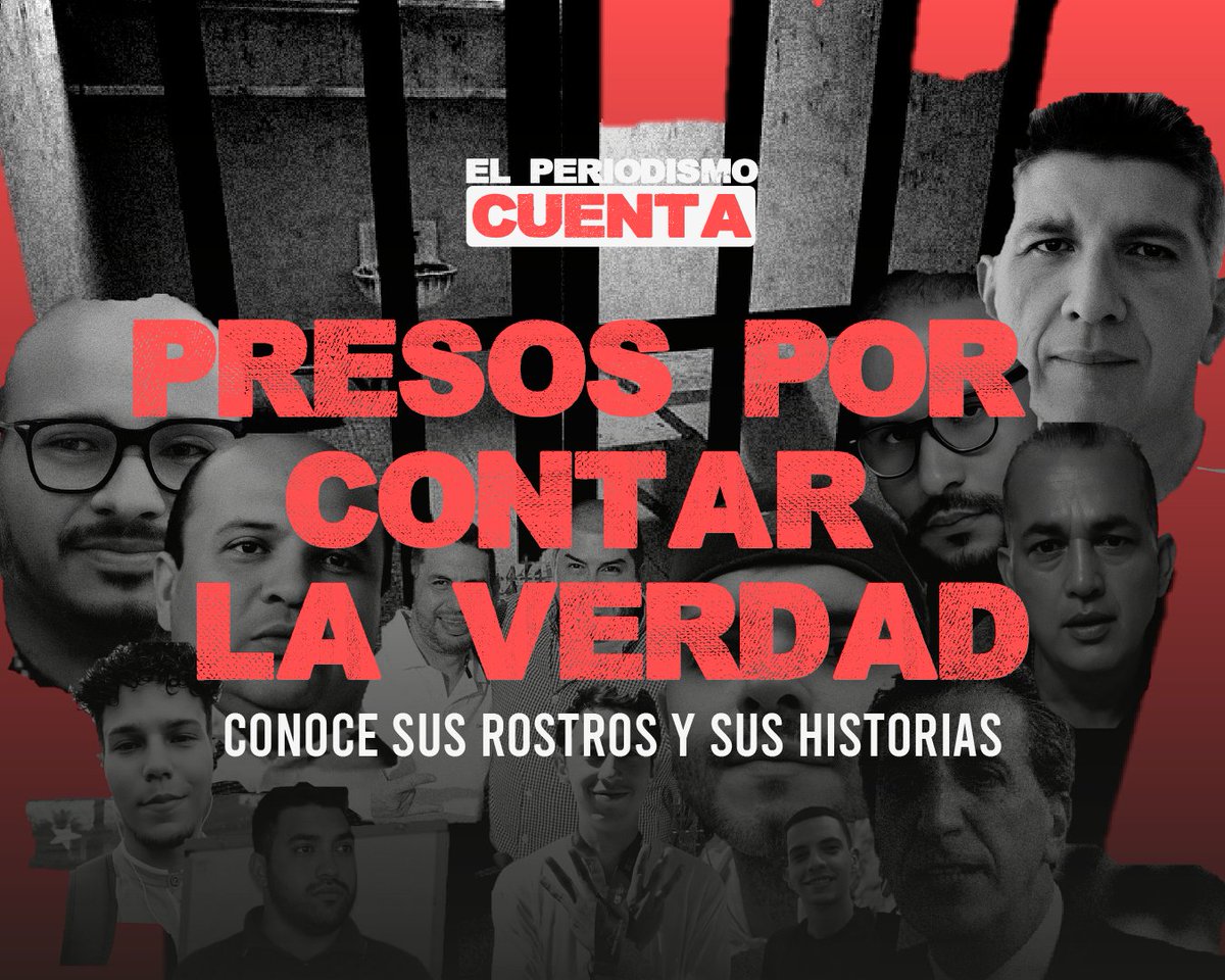 Este trabajo, enmarcado en la campaña #ElPeriodismoCuenta, muestra la dimensión humana del encarcelamiento injusto. 

🔴Cada entrega pone rostro y voz a quienes hoy están tras las rejas por contar lo que otros prefieren callar. 
⬇️
Sigue leyendo y comparte