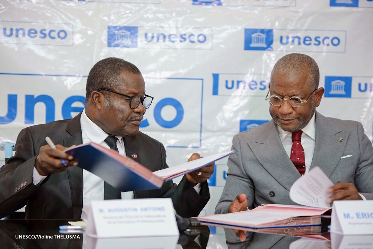 UNESCO Haïti tweet media