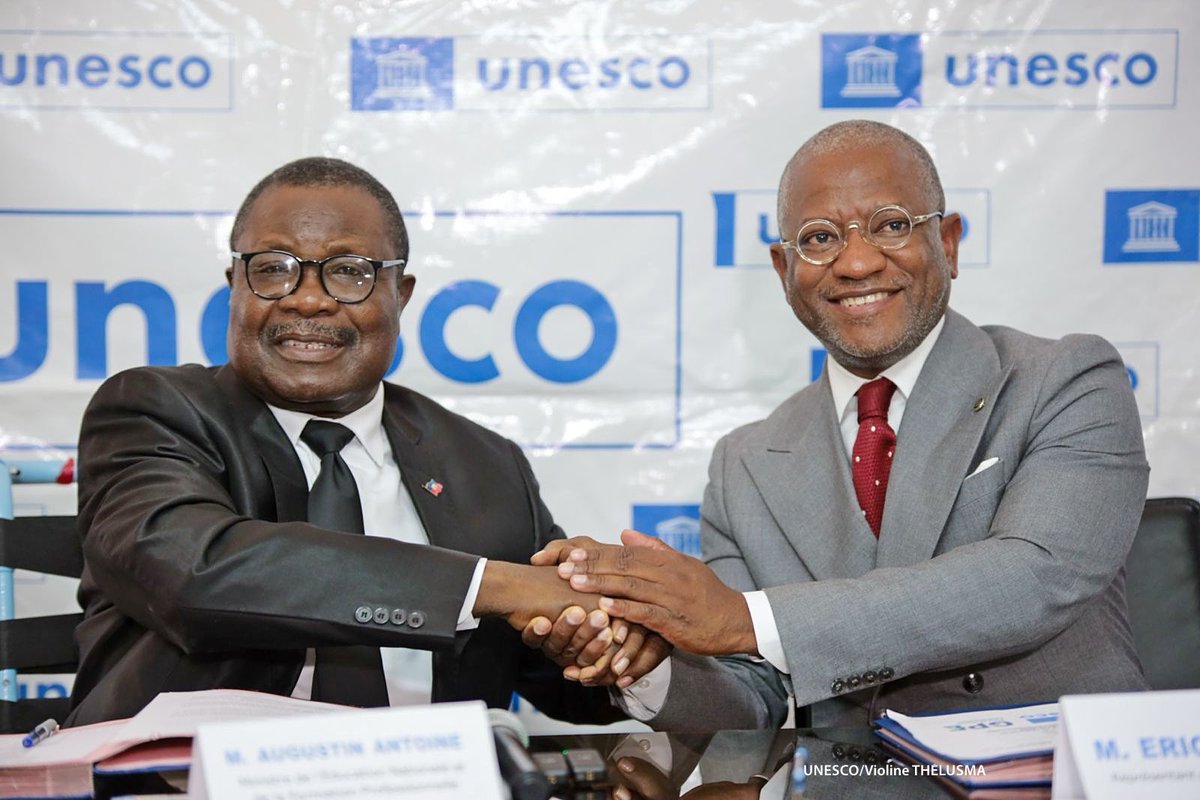 UNESCO Haïti tweet media