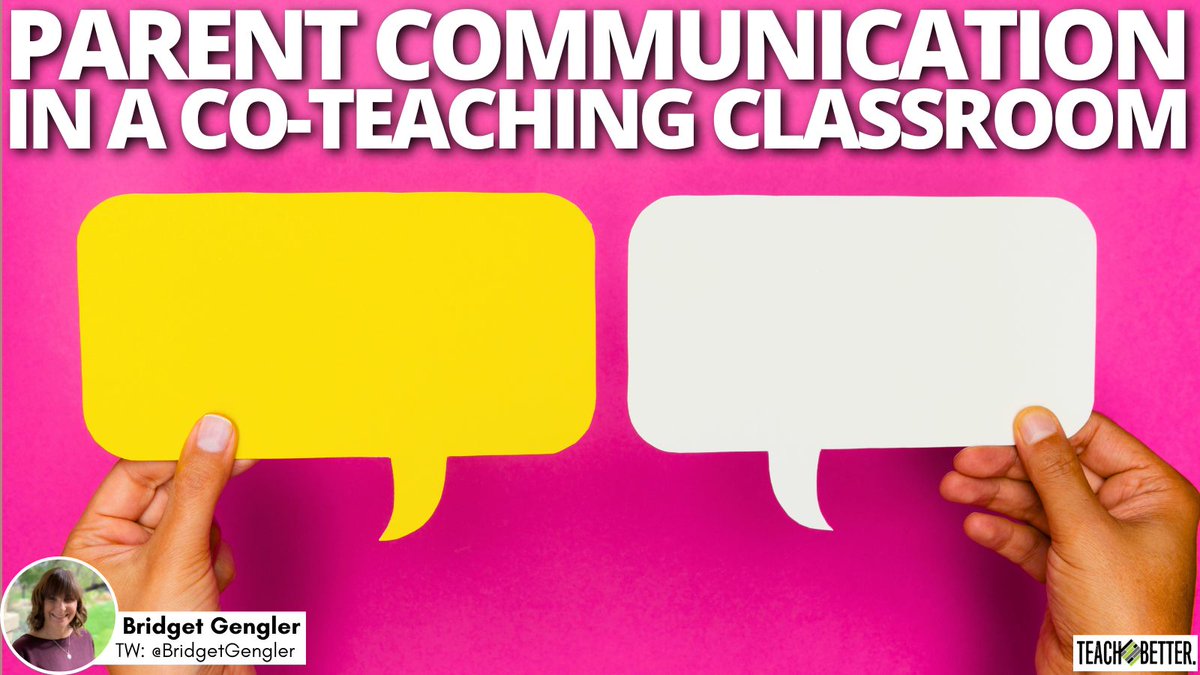 teachbetterteam's tweet image. Parent Communication in a Co-Teaching Classroom buff.ly/YN1A1xG