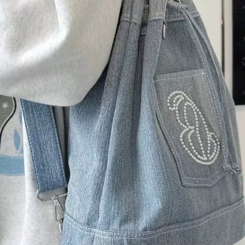 Bag Denim Kanvas Kapasitas Besar | denim backpack 

🛒 s.shopee.co.id/9UqSOJCEjS