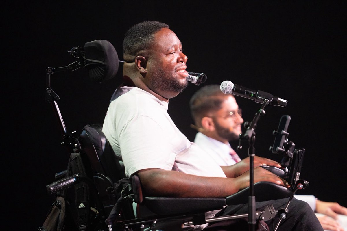 EricLeGrand52's tweet image. Thank you NASTO 2025 Conference for having me out to share my story. It was great to talk to transportation leaders and industry professionals on what it’s like navigating this life with a disability. Looking forward to seeing the progress of transportation for everybody