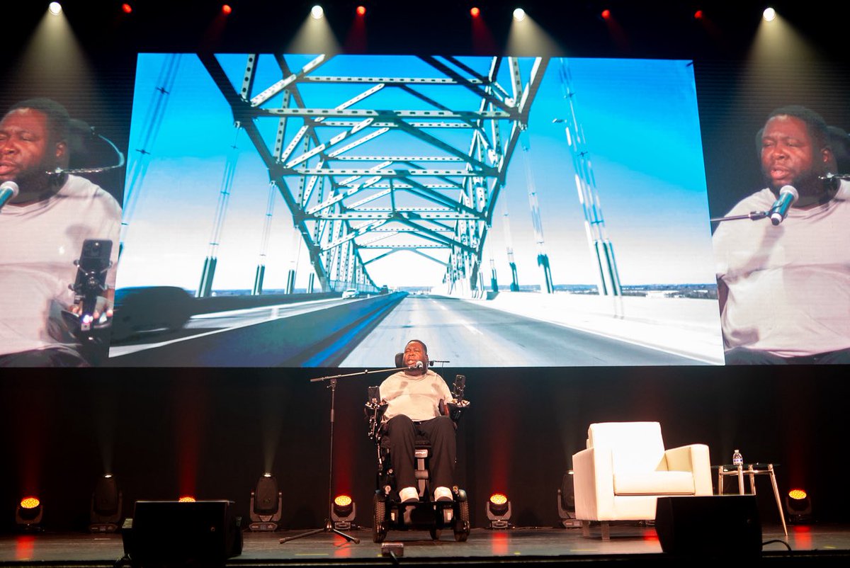 EricLeGrand52's tweet image. Thank you NASTO 2025 Conference for having me out to share my story. It was great to talk to transportation leaders and industry professionals on what it’s like navigating this life with a disability. Looking forward to seeing the progress of transportation for everybody