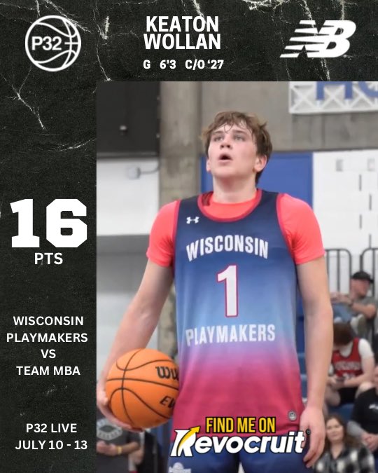 Wisconsin Playmakers trio Graysen Becker, Quinn Gerke, and Keaton Wollan are putting on a show at the P32 League Live Event in St. Louis — lighting it up and turning heads all weekend.