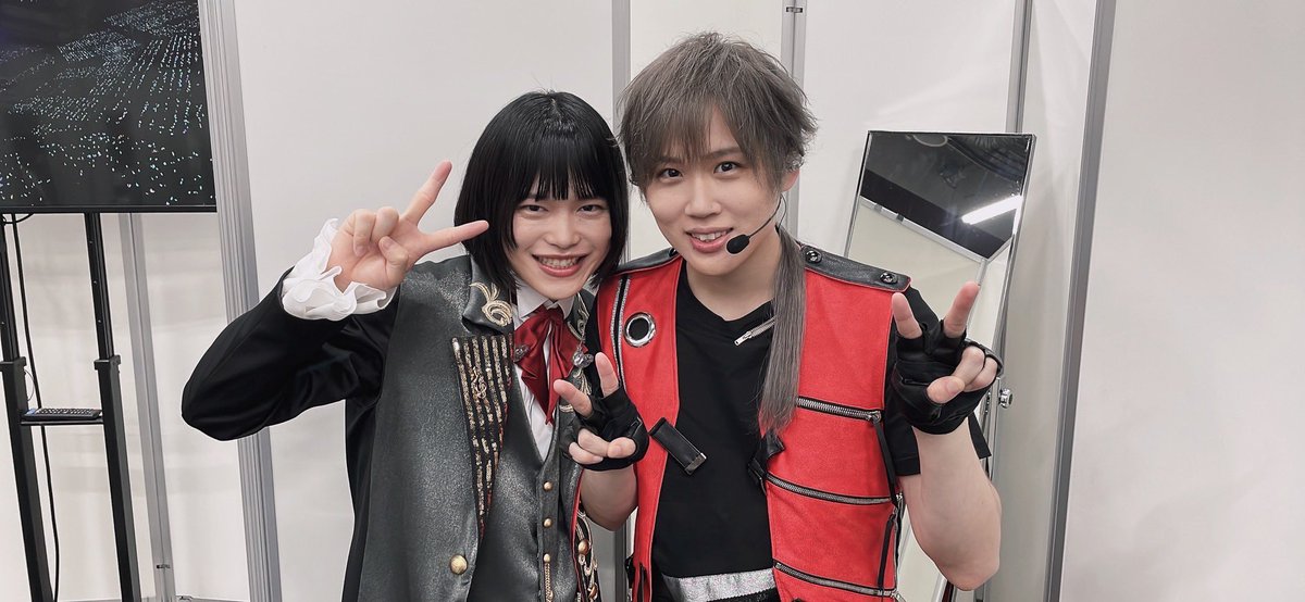 崇行と昌平 SideM10th、ありがとうございました。ずっと殺陣の確認をしていて開演