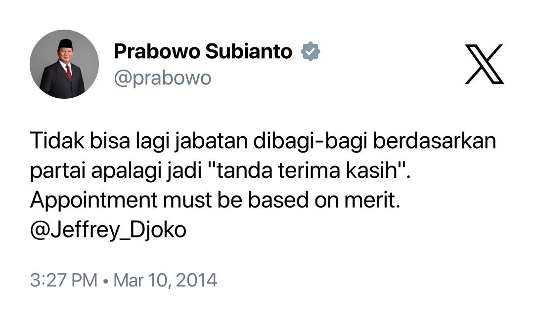 RIKE SANTOSO✋SA ID 0000001 tweet media