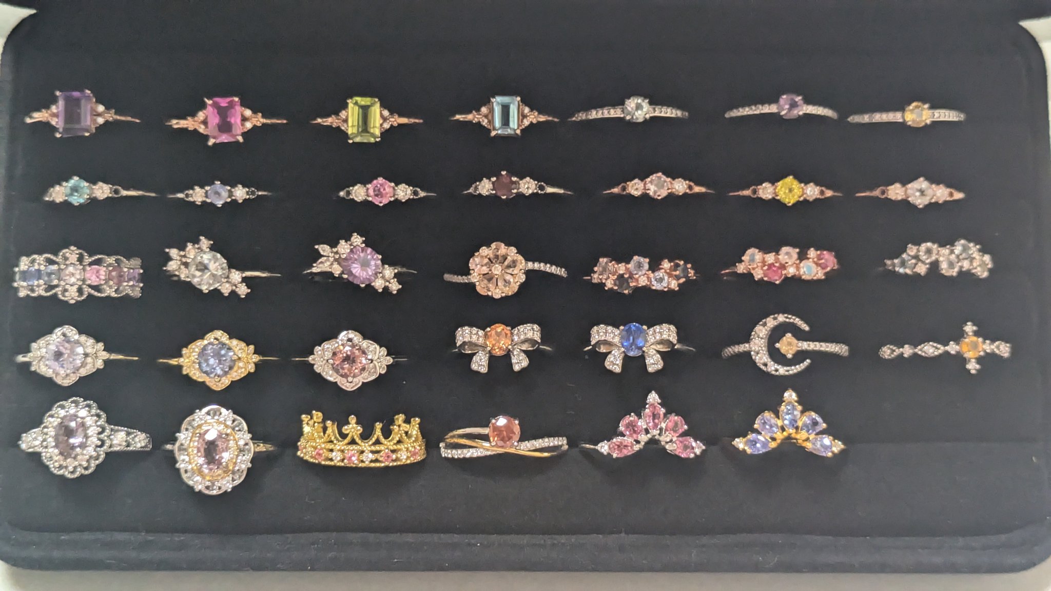 ひなこ！ファッションリング▪リングケース　ひなこ様リクエストお品 桜井日奈子 | 🐎🫶🐎 アクセサリーとか衣装とかタグつけしたよ