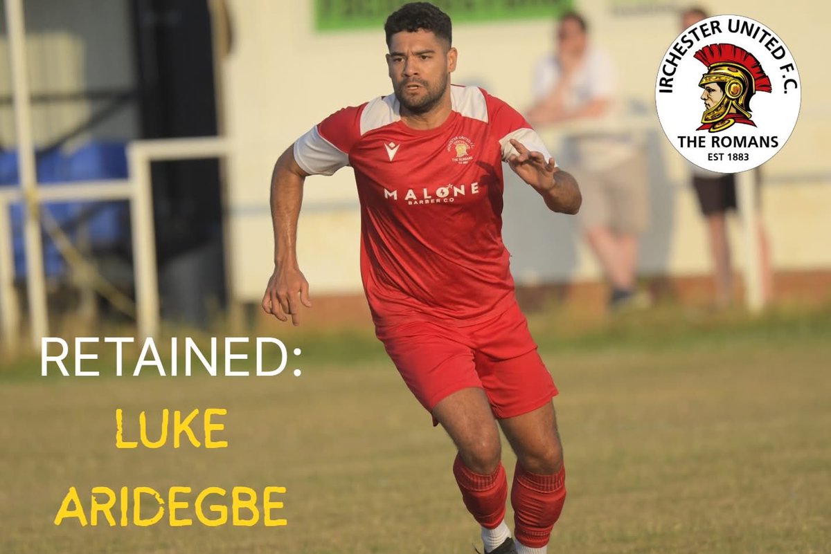 We are delighted to sign Luke Aridegbe again for another season. Luke joined us halfway through last season after leaving Raunds Town as player manager, and it took him a while to get fit after not playing regularly at Raunds. Luke worked hard to get into shape, pt1