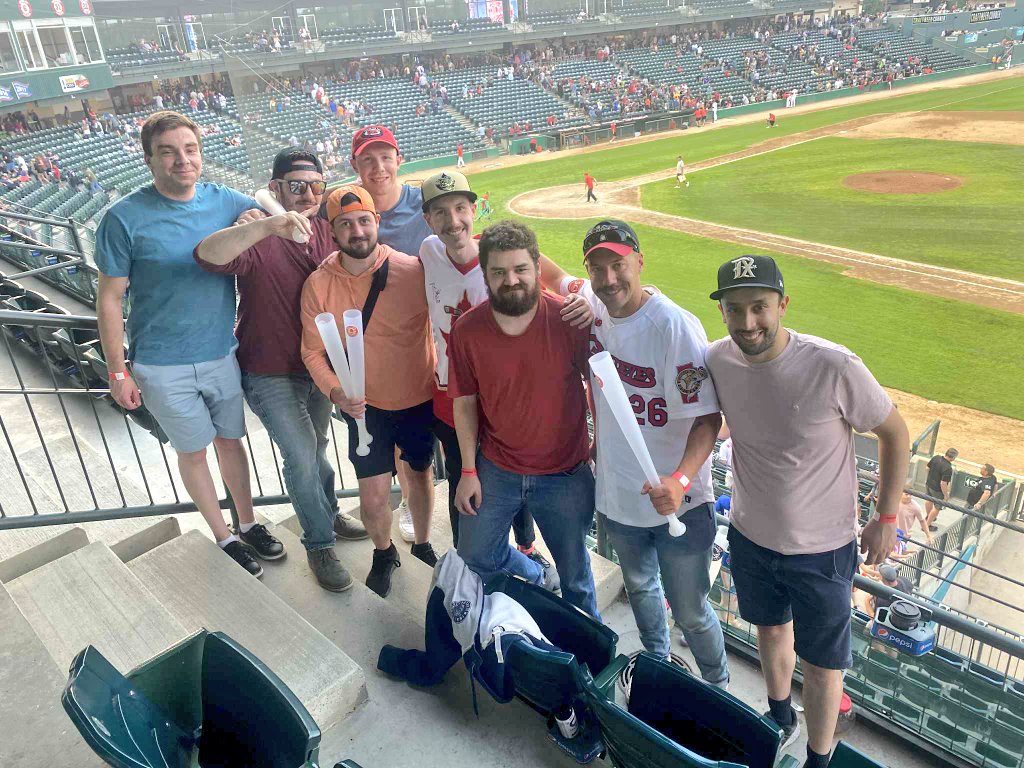 dreamfactory47's tweet image. Had an absolutely awesome bachelor party yesterday (yes, I do remember everything!) I am so blessed to have all these guys in my corner in life! @AlexMichaels4 @markmmackinnon @AMKulas_11 @Wpg_Goldeyes #bachelorparty #Winnipeg