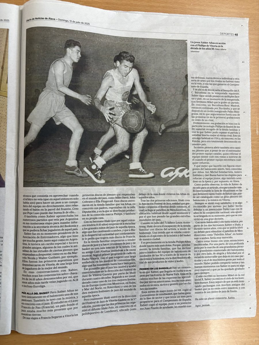 Iñaki Larrea (@lagartijo10) on Twitter photo Pues en formato papel ha quedado potente también… Gracias DNA..!! Gracias <a href="/MikelAnua/">Mikel Añua</a> !! Pues en formato papel ha quedado potente también… Gracias DNA..!! Gracias <a href="/MikelAnua/">Mikel Añua</a> !!