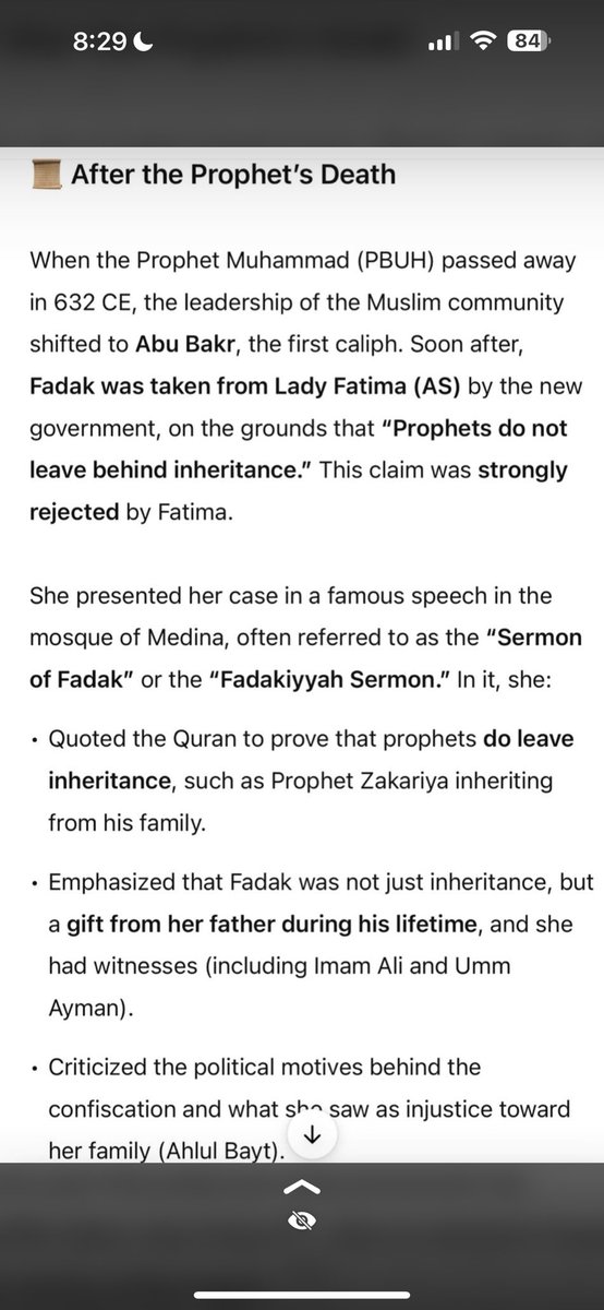 AllyOzbri's tweet photo. @imranrezaansari This is the Truth #fadak https://t.co/pCIGC6kbna