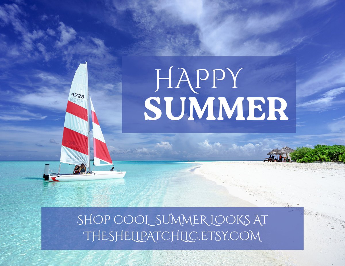 theshellpatch's tweet photo. has all your cool summer looks! https://t.co/ceSt9QHvWr
#beachlife
#beachvibes
#coastaldecor
#summerjewelry
#seashell
#ocean
#theshellpatchllc
#seashellhomedecor
#jewelry
#handmade
#etsyfinds
#etsygifts
#artisanjewelry
#seashellart
#tropicalvibes
#smallbusiness https://t.co/ls5VtYaMUl