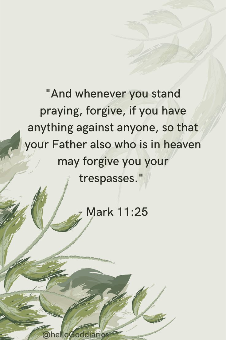 To be at peace with God, one must learn to forgive others 💖🙏