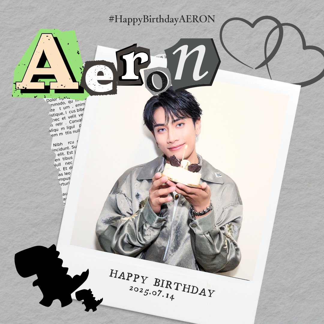 tjbb_'s tweet image. 🎂 𝑴𝒆𝒎𝒃𝒆𝒓&apos;𝒔 𝑩𝒊𝒓𝒕𝒉𝒅𝒂𝒚🎂
￣￣￣￣￣￣￣￣￣￣￣￣￣
本日7/14は
#AERONの 26歳の誕生日🎉🎂

#TEAMJETZ の皆さん、
いつも温かい応援を本当に
ありがとうございます！🦖✨

26歳の #AERONも
よろしくお願いします❤️‍🔥🫶

┈┈┈┈┈┈┈┈┈┈
《#TJBB からのお願い》

AERONの誕生日を…