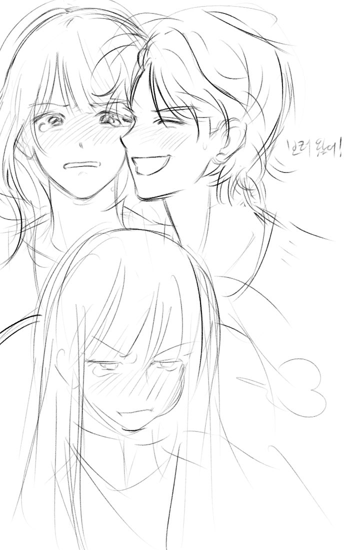 __oo08LvE's tweet image. 레뷰 그렸어요3..