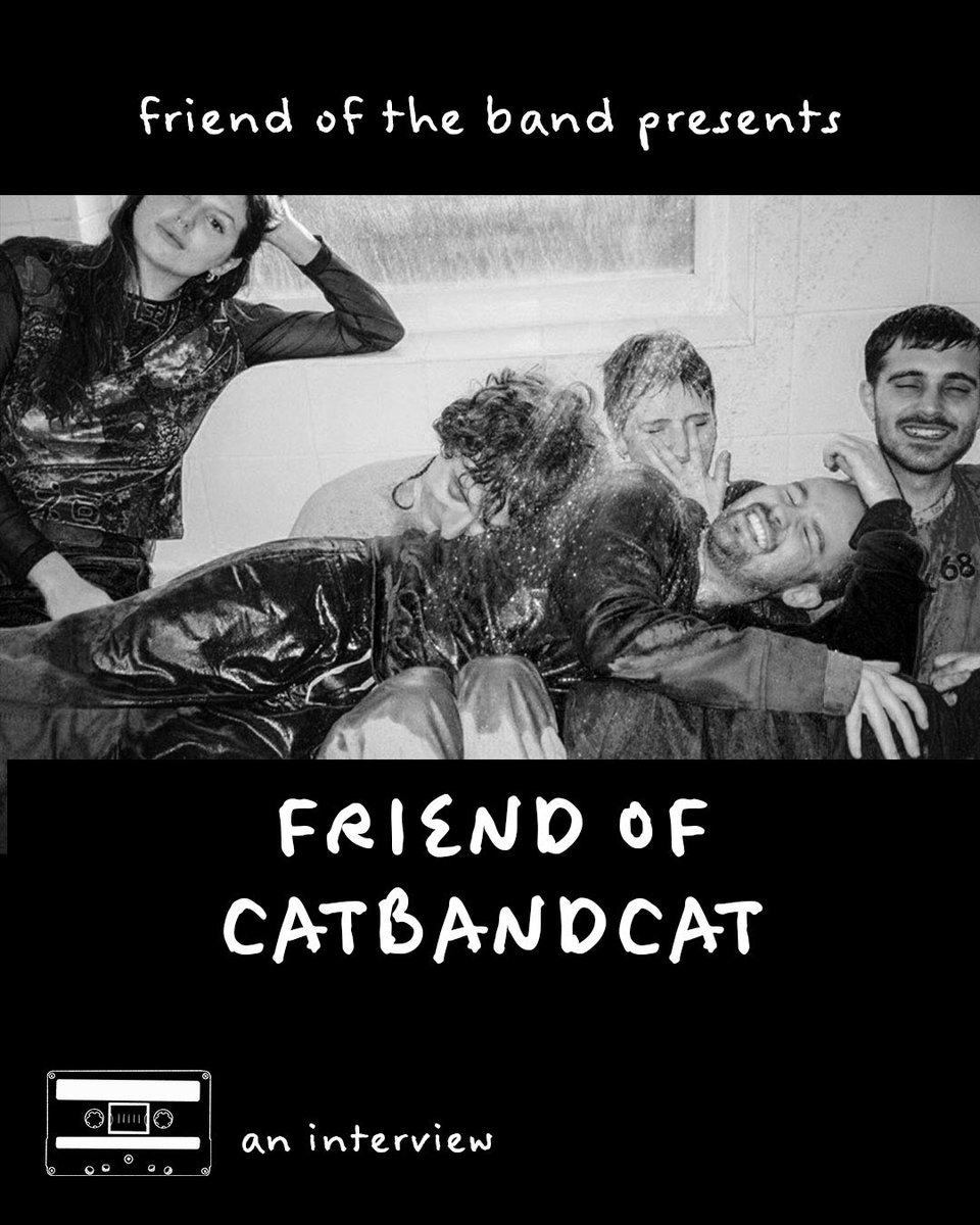 Friend of the Band (@friend0ftheband) on Twitter photo in our latest “friend of” interview we chatted to experimental art pop band catbandcat about JLS, Springsteen, <a href="/WindmillBrixton/">Windmill Brixton</a>, their new cat, and geology
read the full interview: instagram.com/p/DMDUFLkNki5/…
listen to their picks for our playlist: open.spotify.com/playlist/5hTGR… in our latest “friend of” interview we chatted to experimental art pop band catbandcat about JLS, Springsteen, <a href="/WindmillBrixton/">Windmill Brixton</a>, their new cat, and geology
read the full interview: instagram.com/p/DMDUFLkNki5/…
listen to their picks for our playlist: open.spotify.com/playlist/5hTGR…