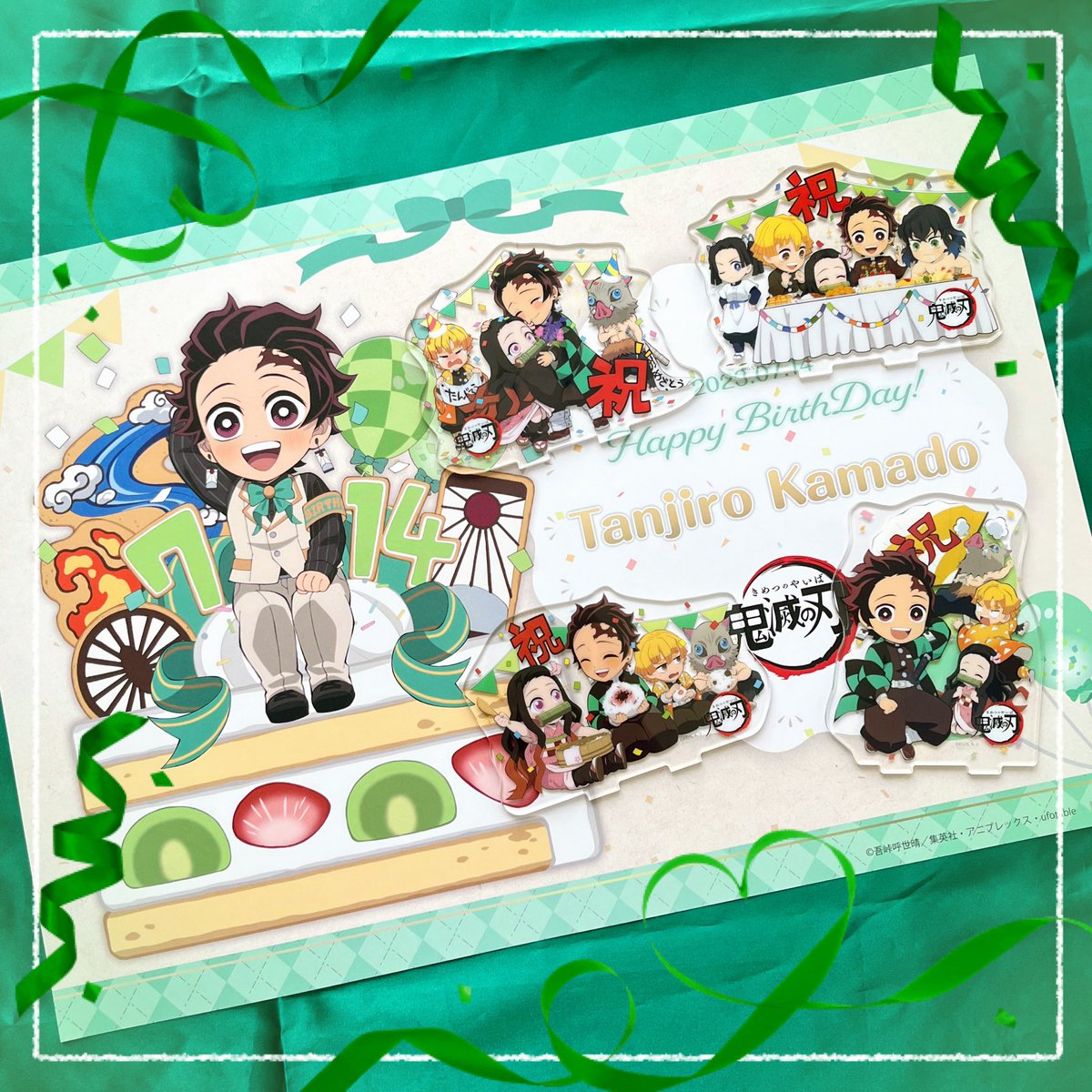 *☼*―――――*☼*―――――*☼*

            HAPPY BIRTHDAY

              🎴竈門炭治郎🎴

                  2025.07.14

*☼*―――――*☼*―――――*☼*

#竈門炭治郎生誕祭2025
#竈門炭治郎誕生祭2025
#7月14日は竈門炭治郎の誕生日