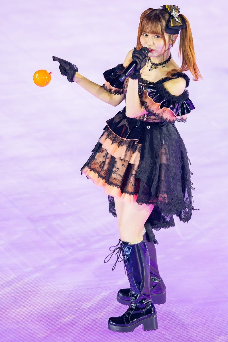 大場花菜　アリーナツアー2025 黒衣装　直筆　チュウ　コメあり まーちゃん on X: 