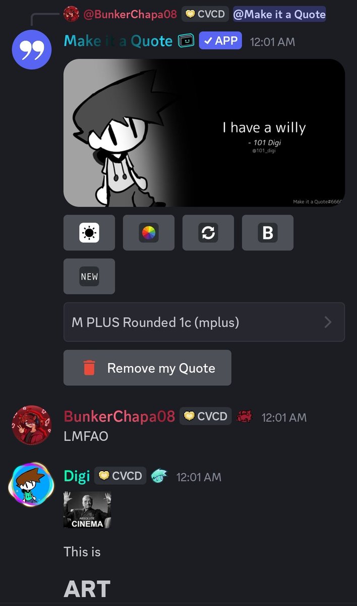 covercord's tweet image. This is ART