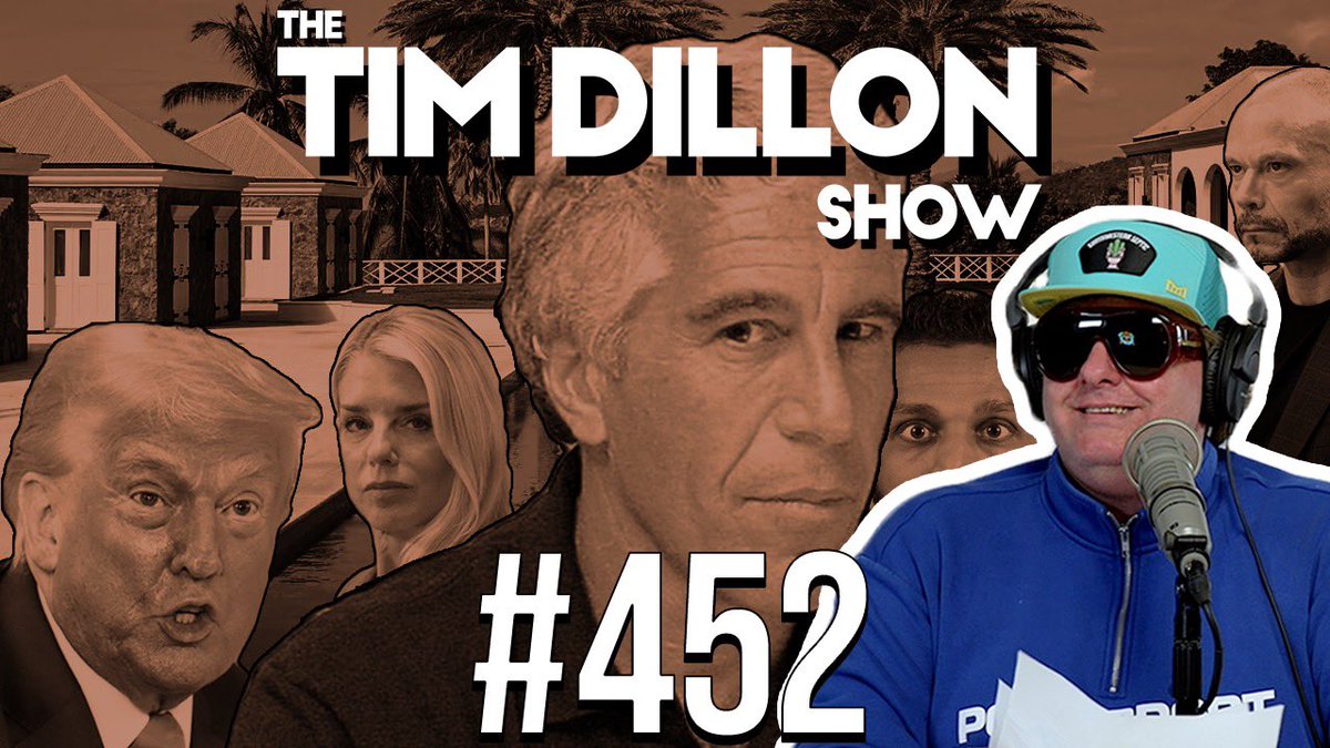 TimJDillon's tweet image. Wet Hot American Epstein | The Tim Dillon Show #452 youtu.be/_V-gkjSGKC4