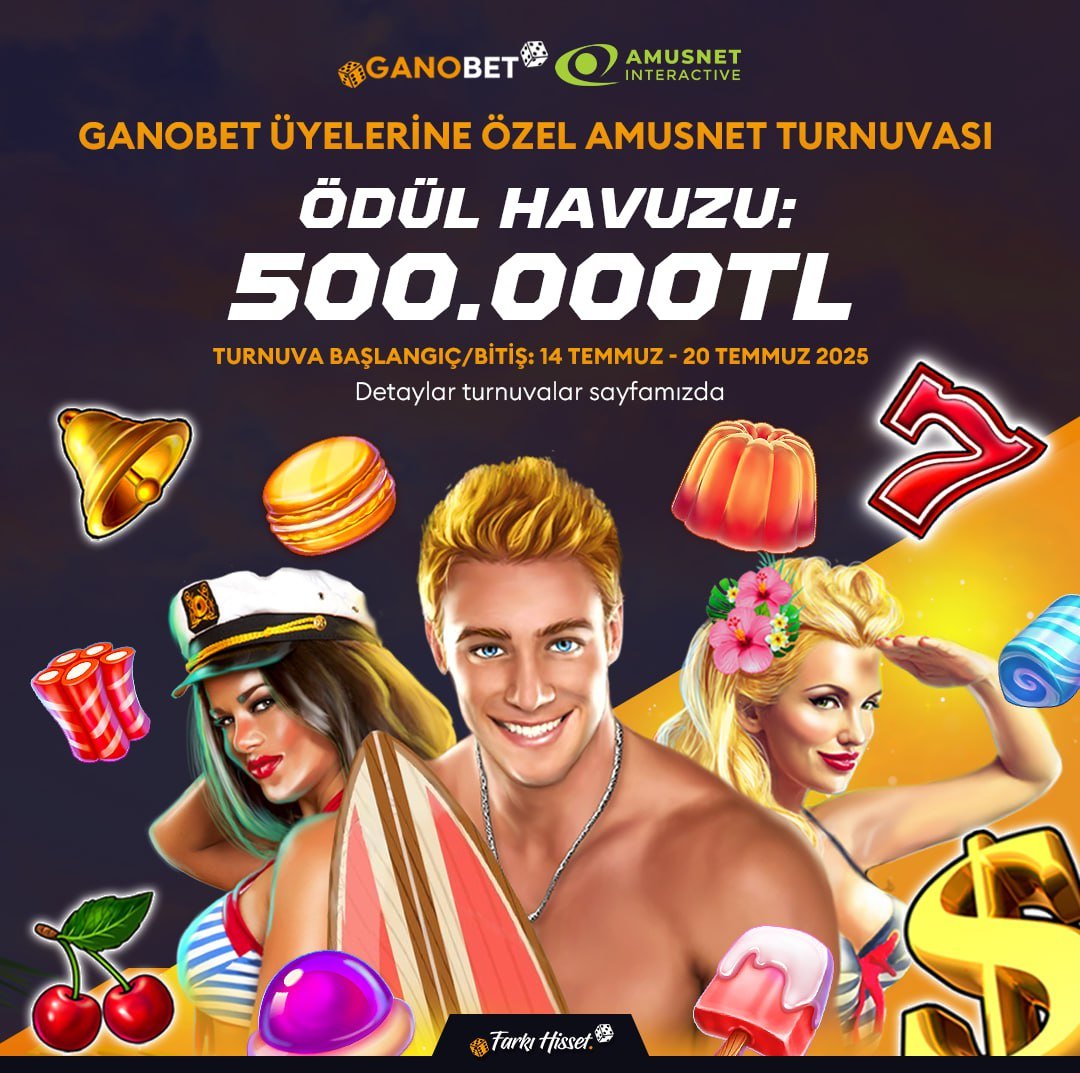 GANOBET İLE YAZ SICAĞINA KARŞI BUZ GİBİ KAZANÇ!

Amusnet (EGT) Slot oyunlarında ter dökenlere, 500.000 TL’lik serinletici ödül havuzu!

En çok bahis yapan en yüksek puanı toplar, sıralamadaki yerini garantiler!