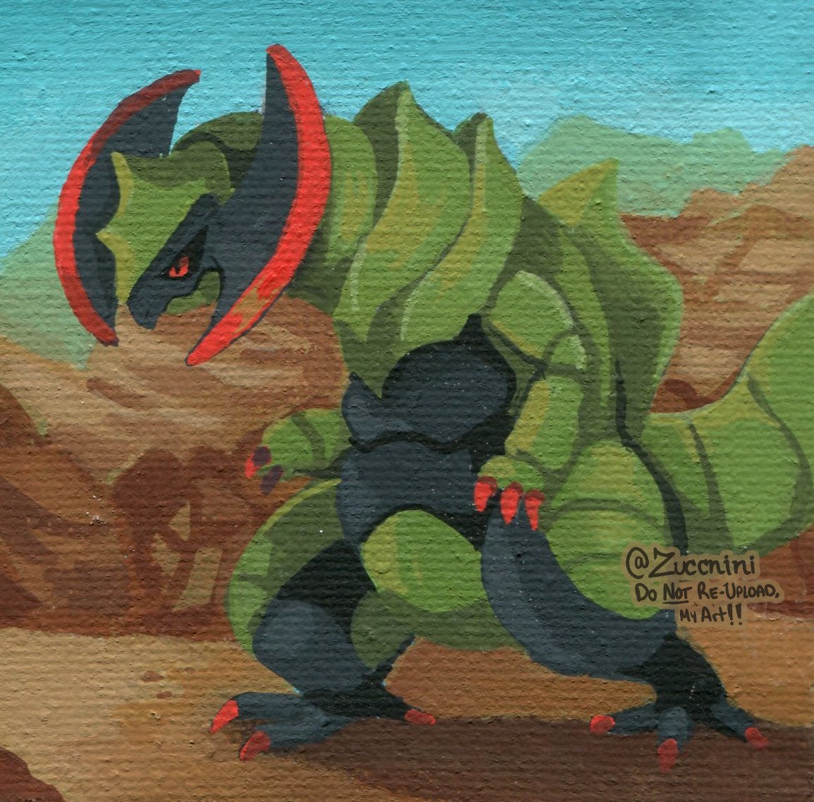 zuccnini's tweet image. 3x3 Mini Paintings: Garchomp, Haxorus, and Flygon
zuccnini.etsy.com
