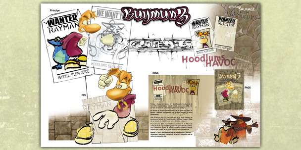 RaymanTogether's tweet image. Visual concept boards for Rayman 3! #Rayman #Ubisoft